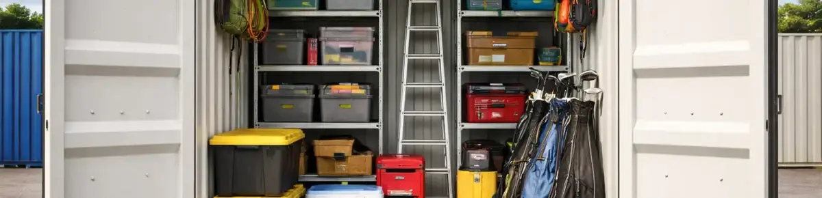 What Can You Store in a 20-Foot Storage Container?