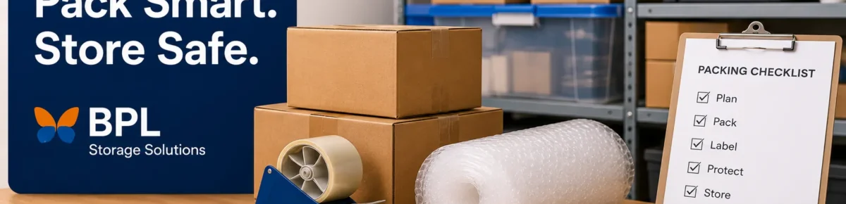How to Pack Items for Long-Term Storage Safely